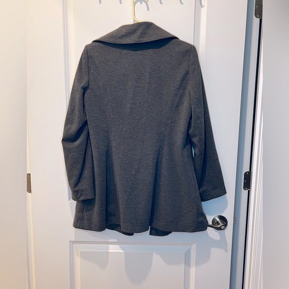 INC International Concepts Womens Grey Jacket Petite Size Medium - Picture 2 of 12